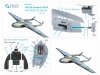 Quinta Studio QD48338 DH Vampire FB.5/FB.9 3D-Printed coloured Interior on decal paper (Airfix) 1/48